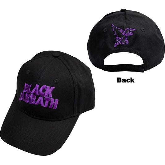 Black Sabbath Demon & Logo Baseball Cap