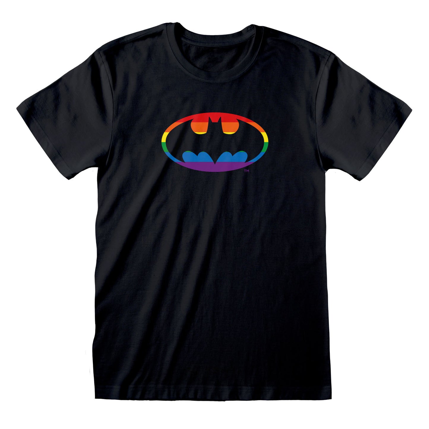 DC Batman Logo Rainbow Pride T-shirt