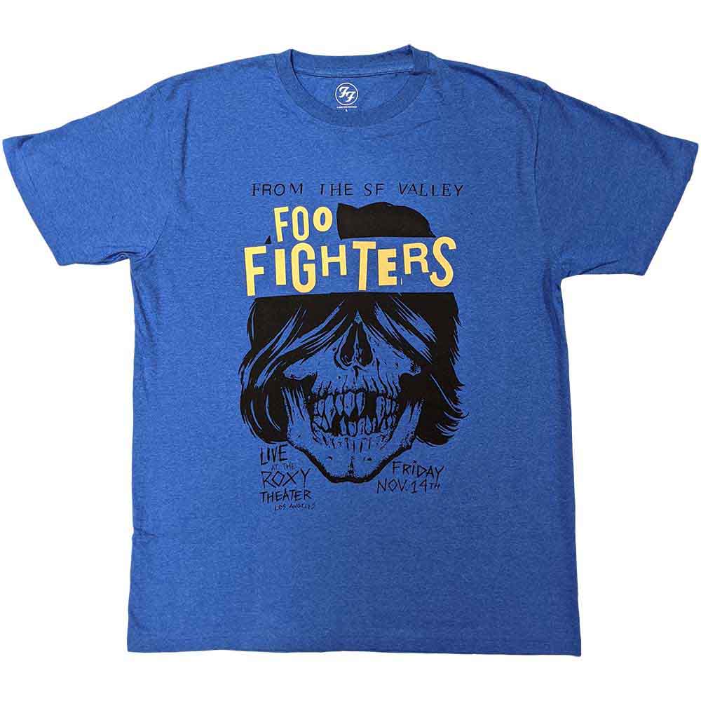 Foo Fighters Roxy Flyer T-Shirt Blue