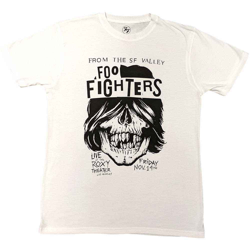 Foo Fighters Roxy Flyer T-Shirt White