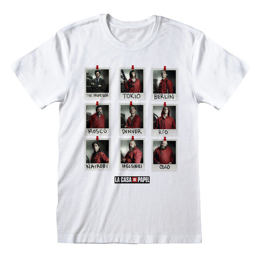 La Casa De Papel (Money Heist) Polaroid T-Shirt