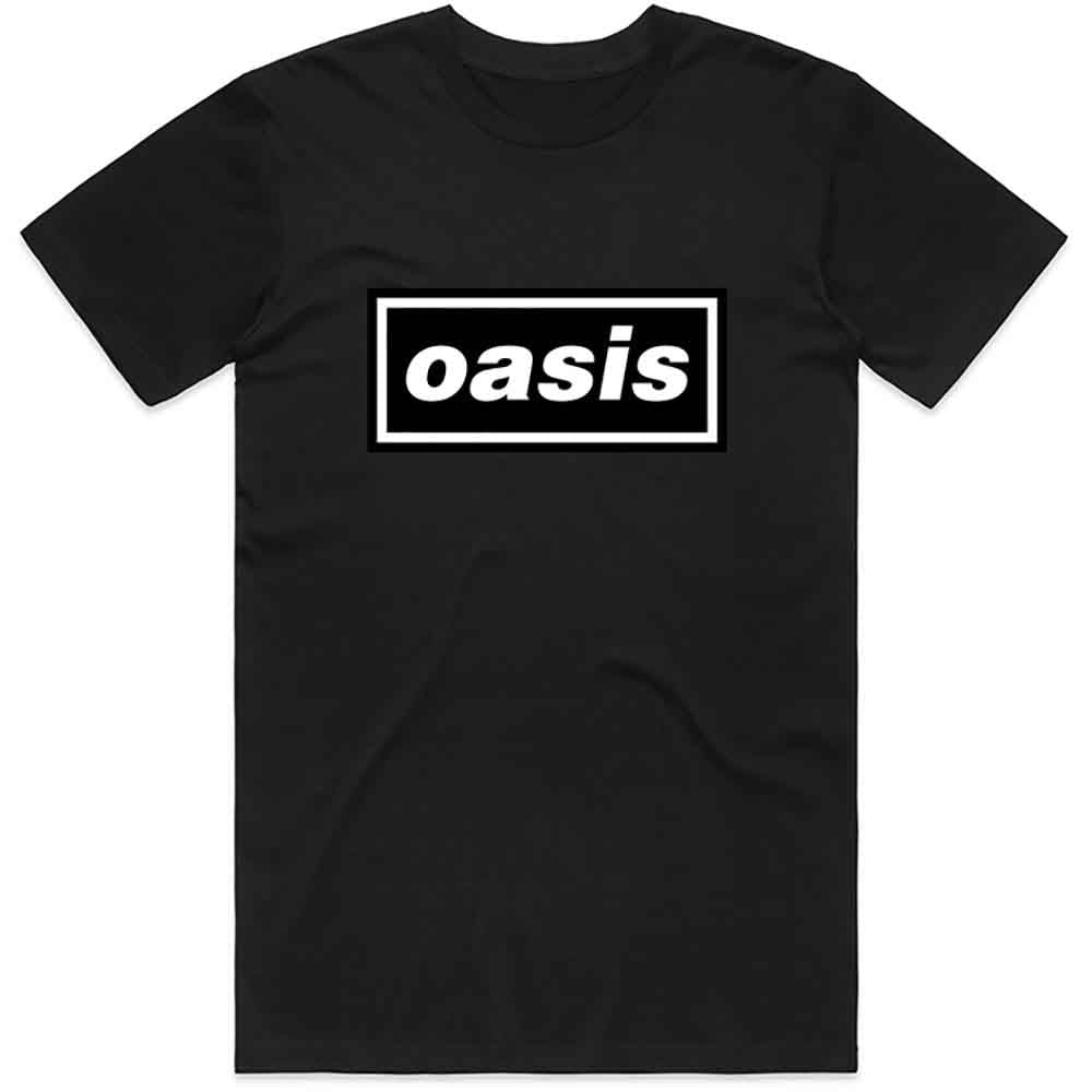 Oasis Decca Logo Black T-Shirt