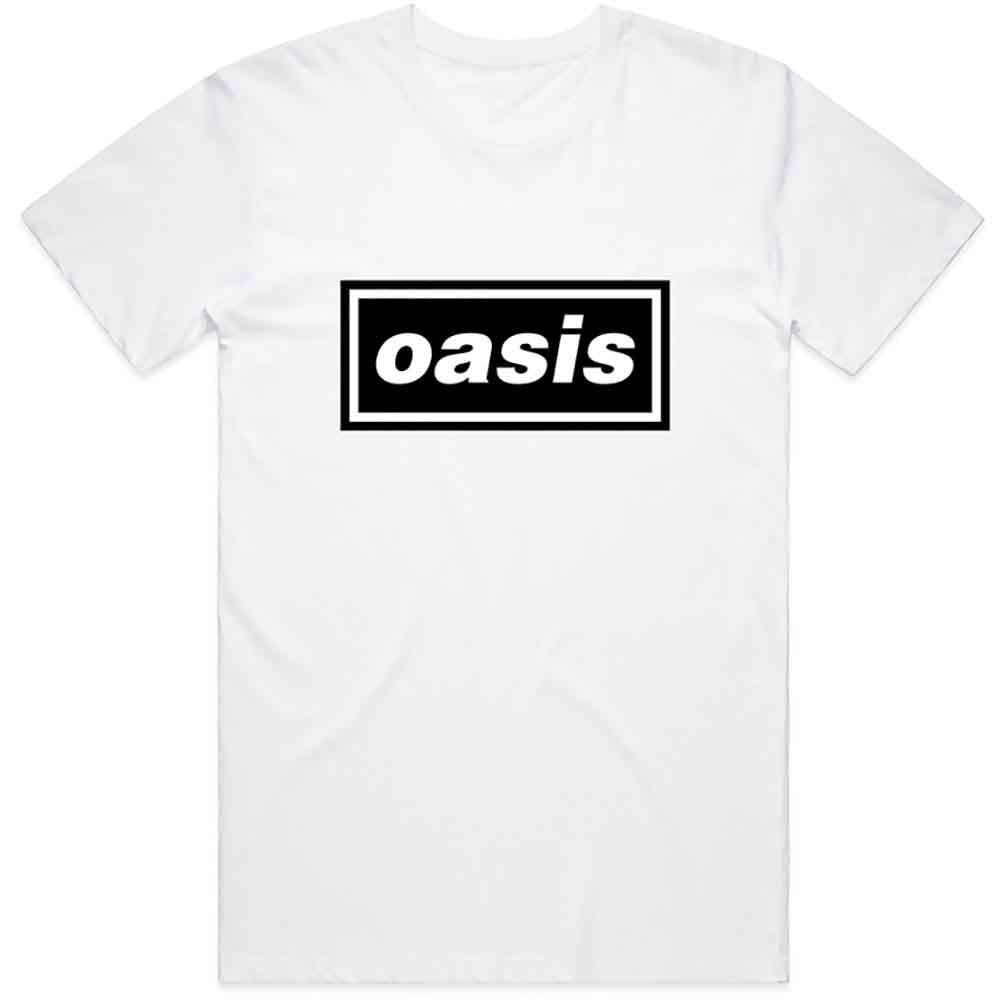 Oasis White Decca Logo T-Shirt