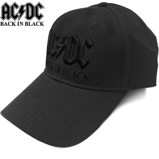 AC/DC Black In Black Baseball Cap