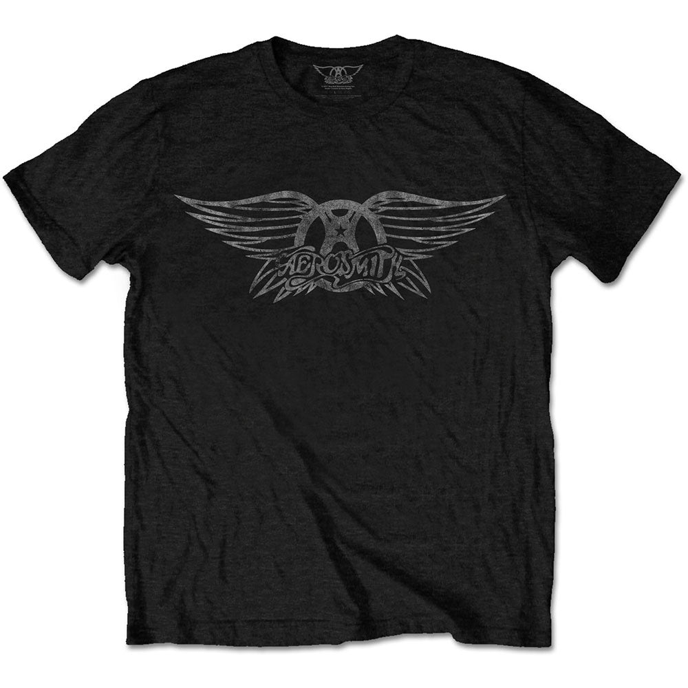 t-shirt with classic Aerosmith logo 