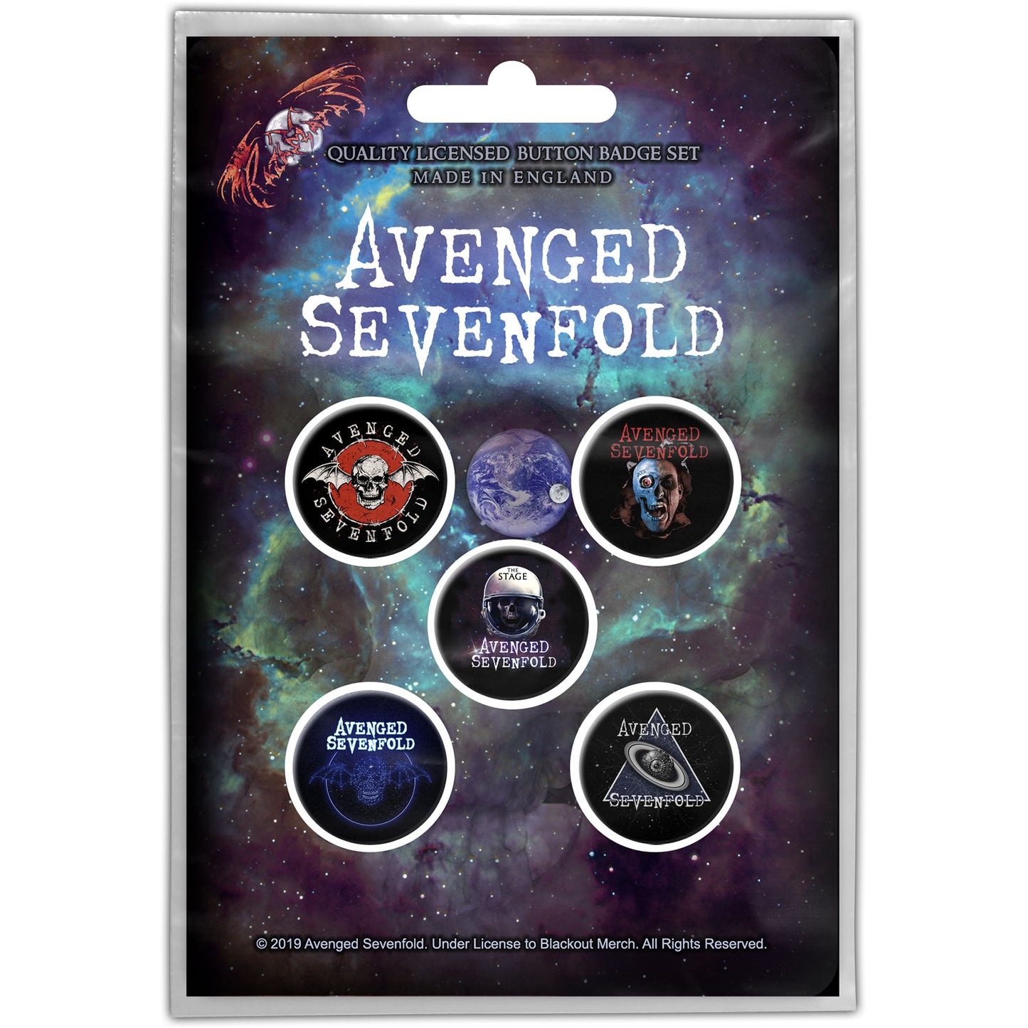 Avenged Sevenfold The Stage Button Badge Pack