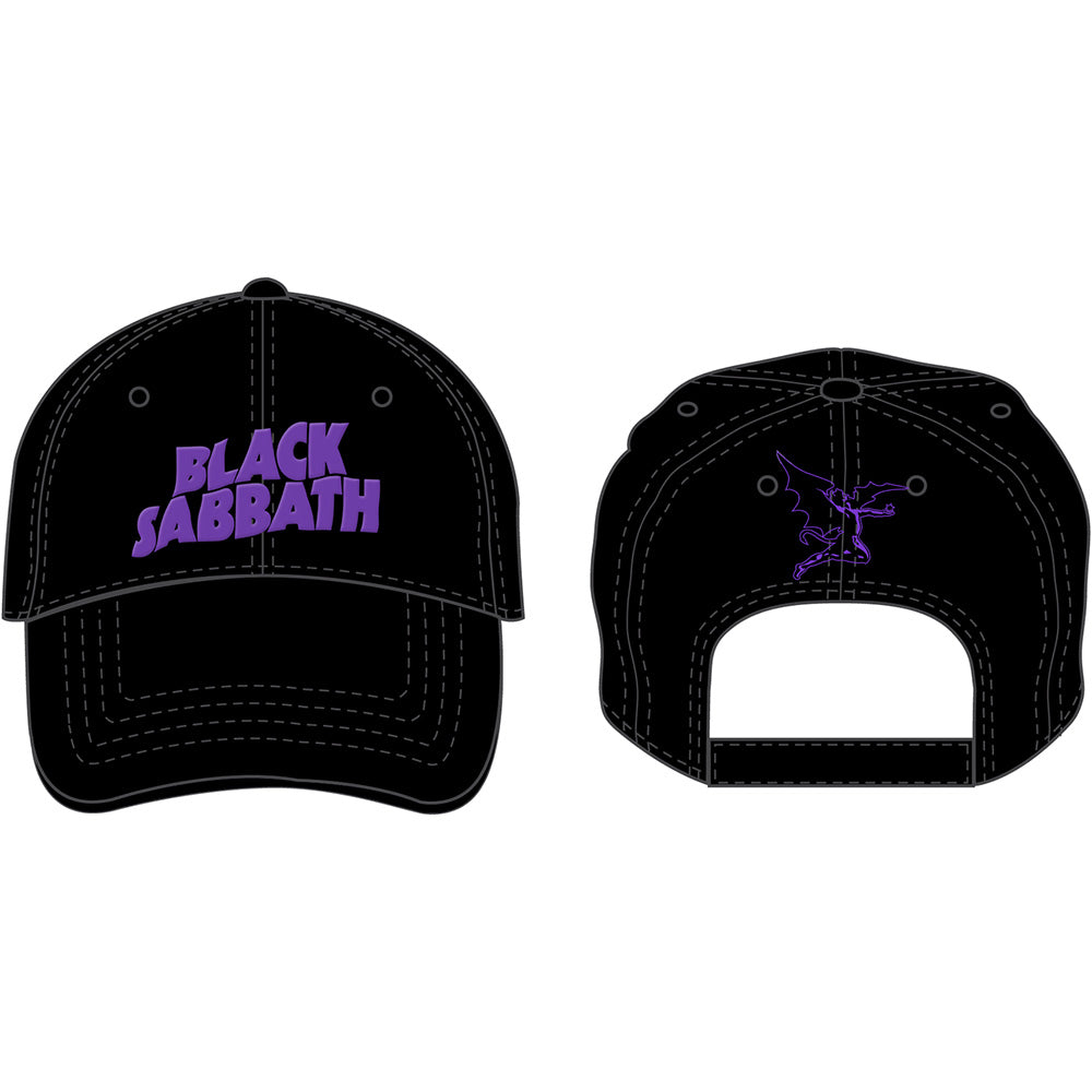 Black Sabbath Demon & Logo Baseball Cap