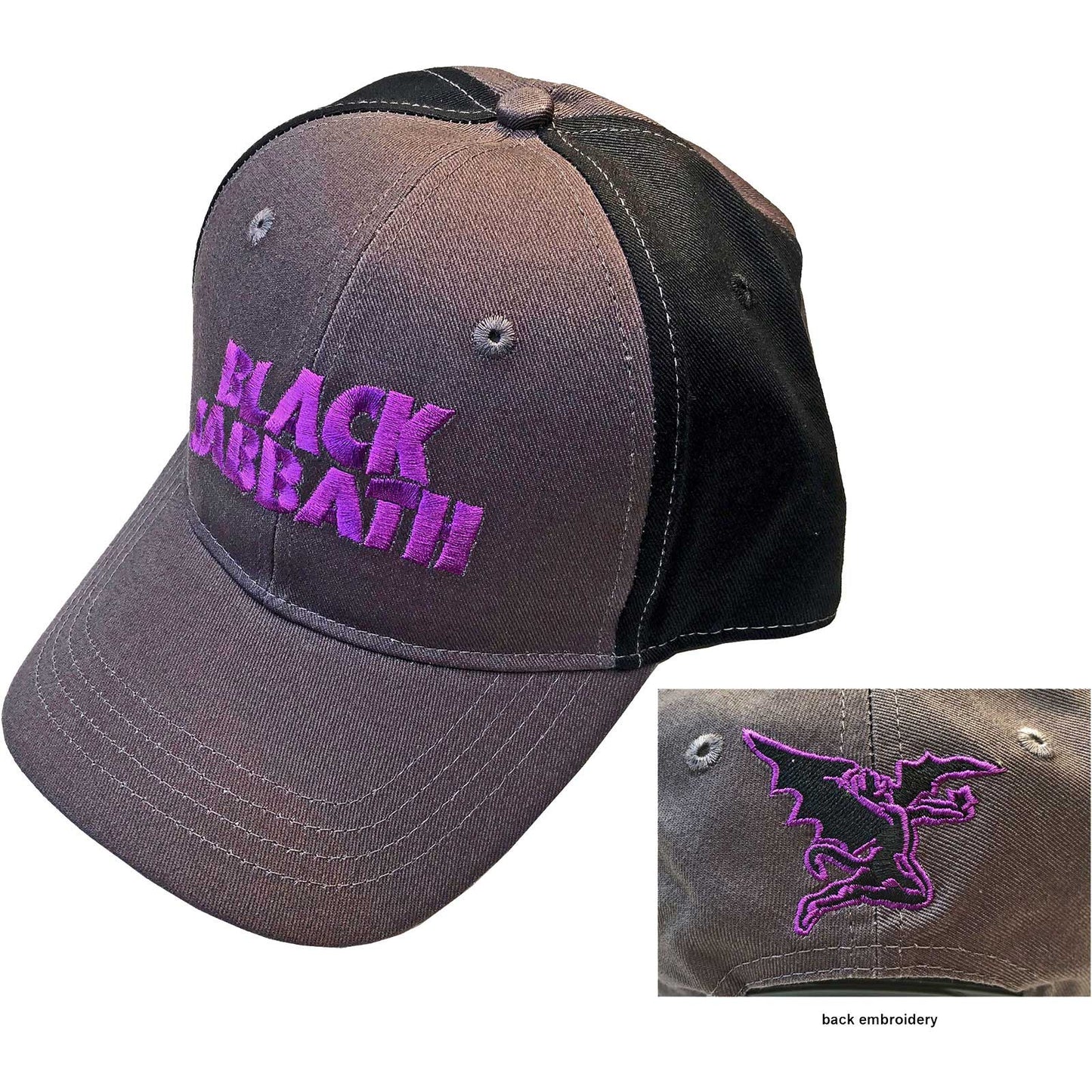 Black Sabbath Wavy Logo 2-Tone Baseball Cap