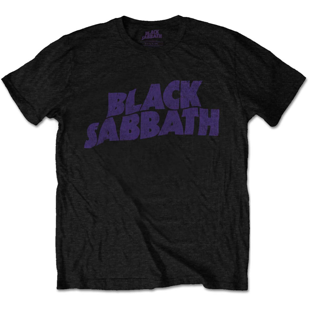 Black Sabbath Vintage Wavy Logo T-Shirt