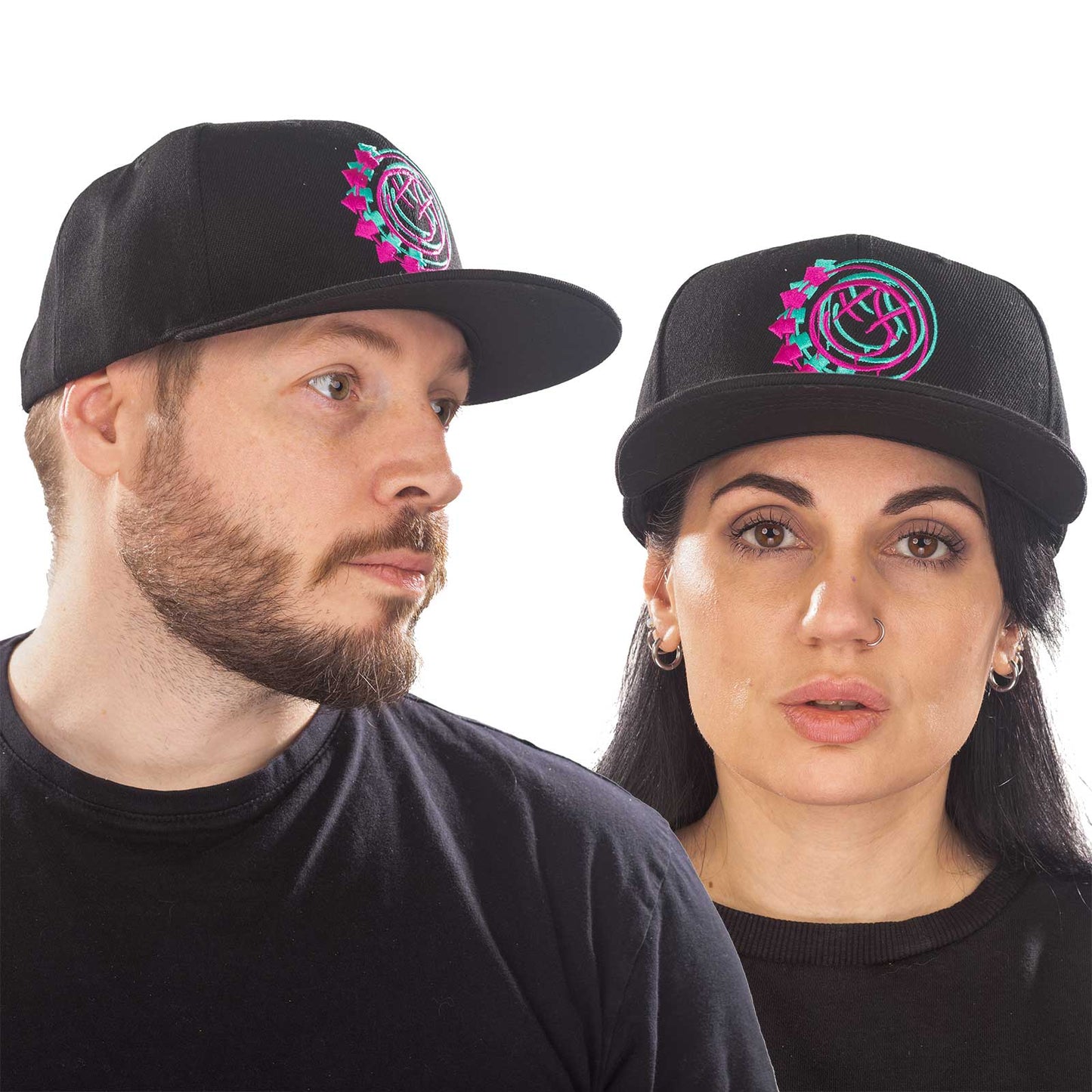 Blink 182 Double Six Arrows Snapback Cap