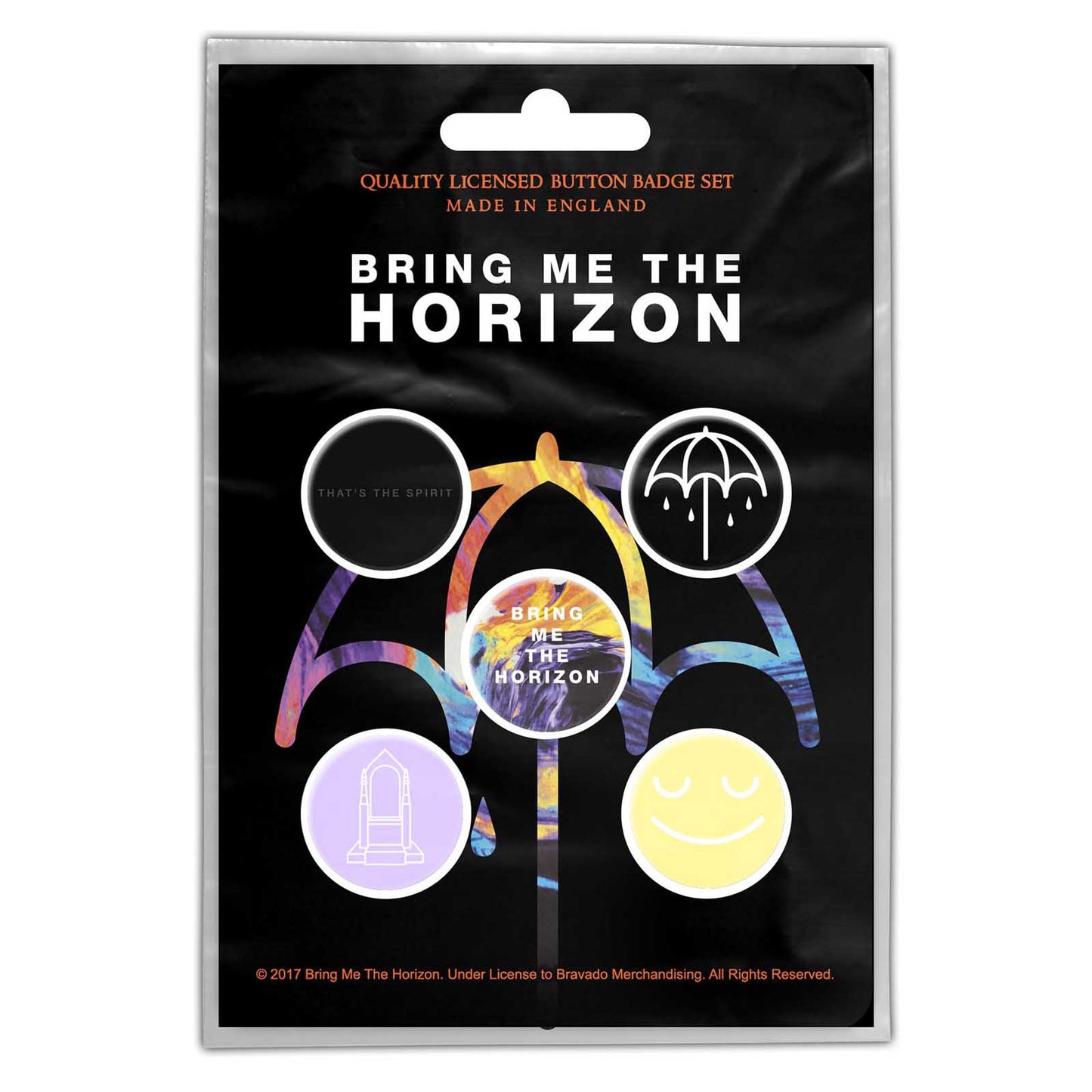 Bring Me The Horizon That's The Spirit Button Badge Pack