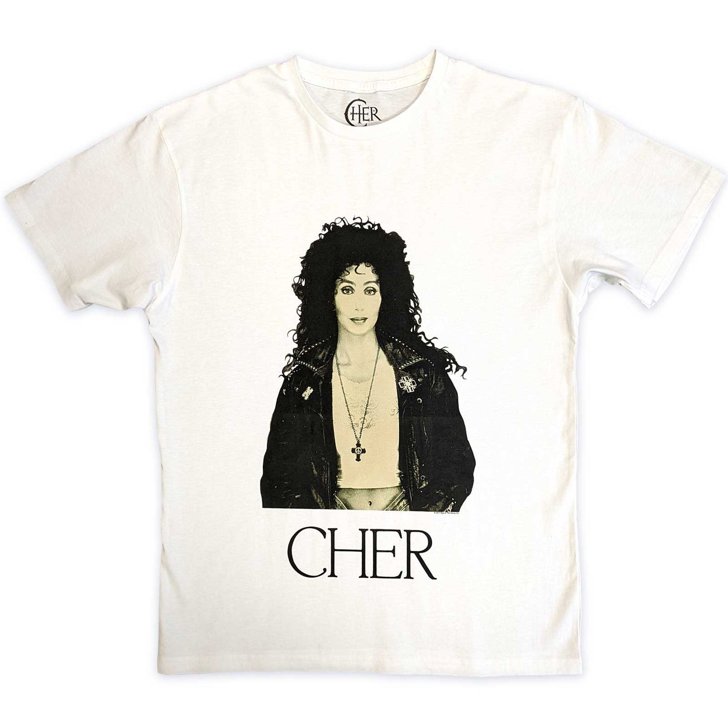 Cher Leather Jacket T-Shirt