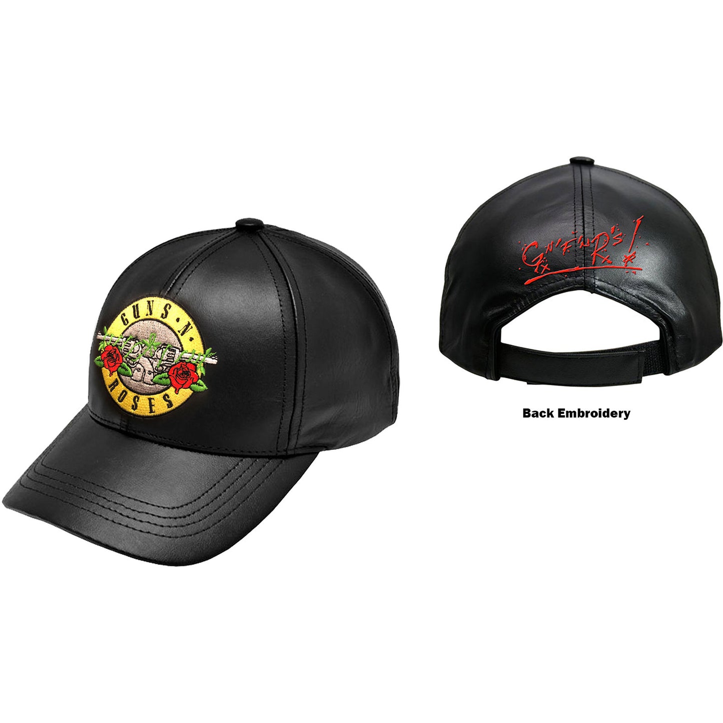 Guns N' Roses GnFnRs (Faux Leather) Baseball Cap