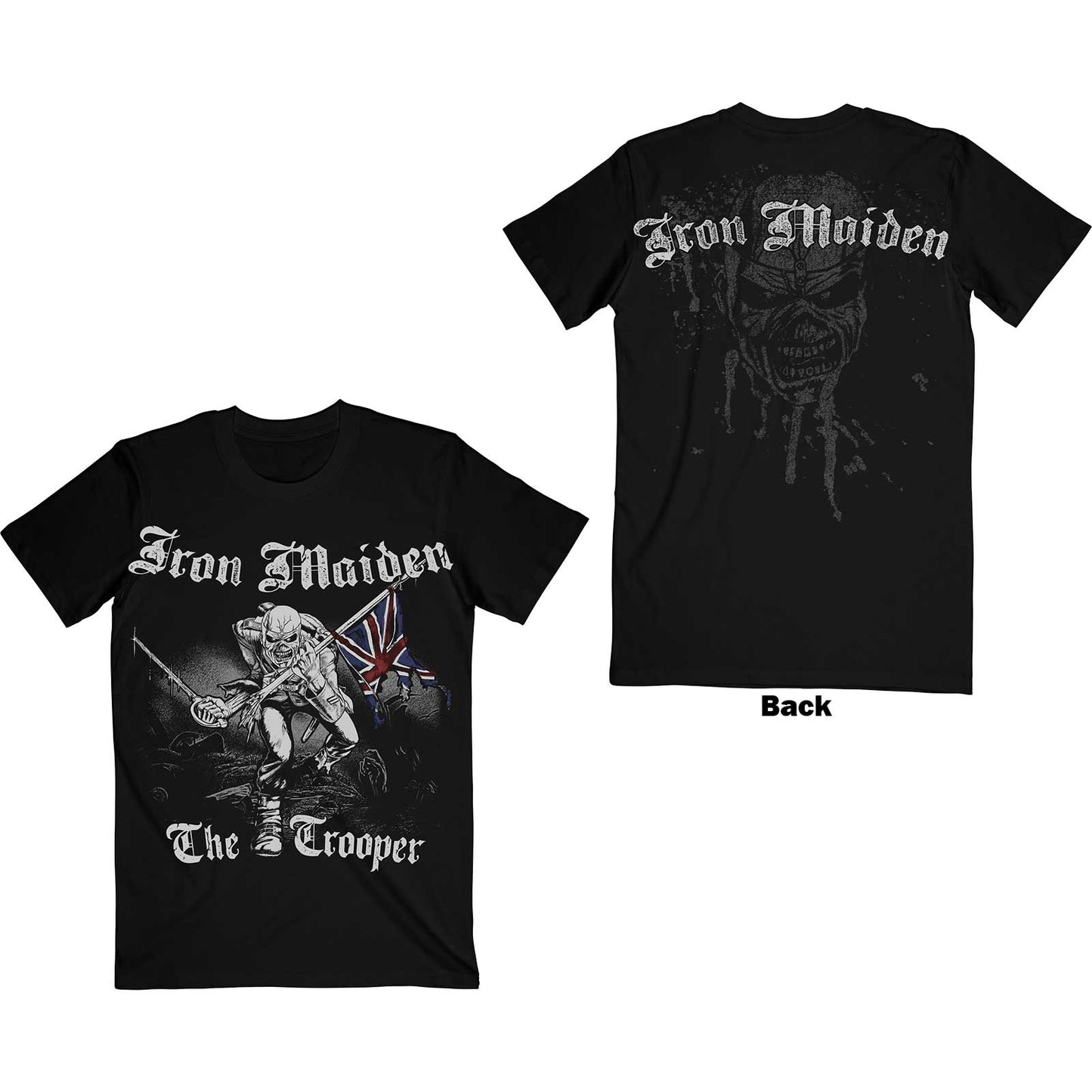 Iron Maiden Sketched Trooper T-Shirt