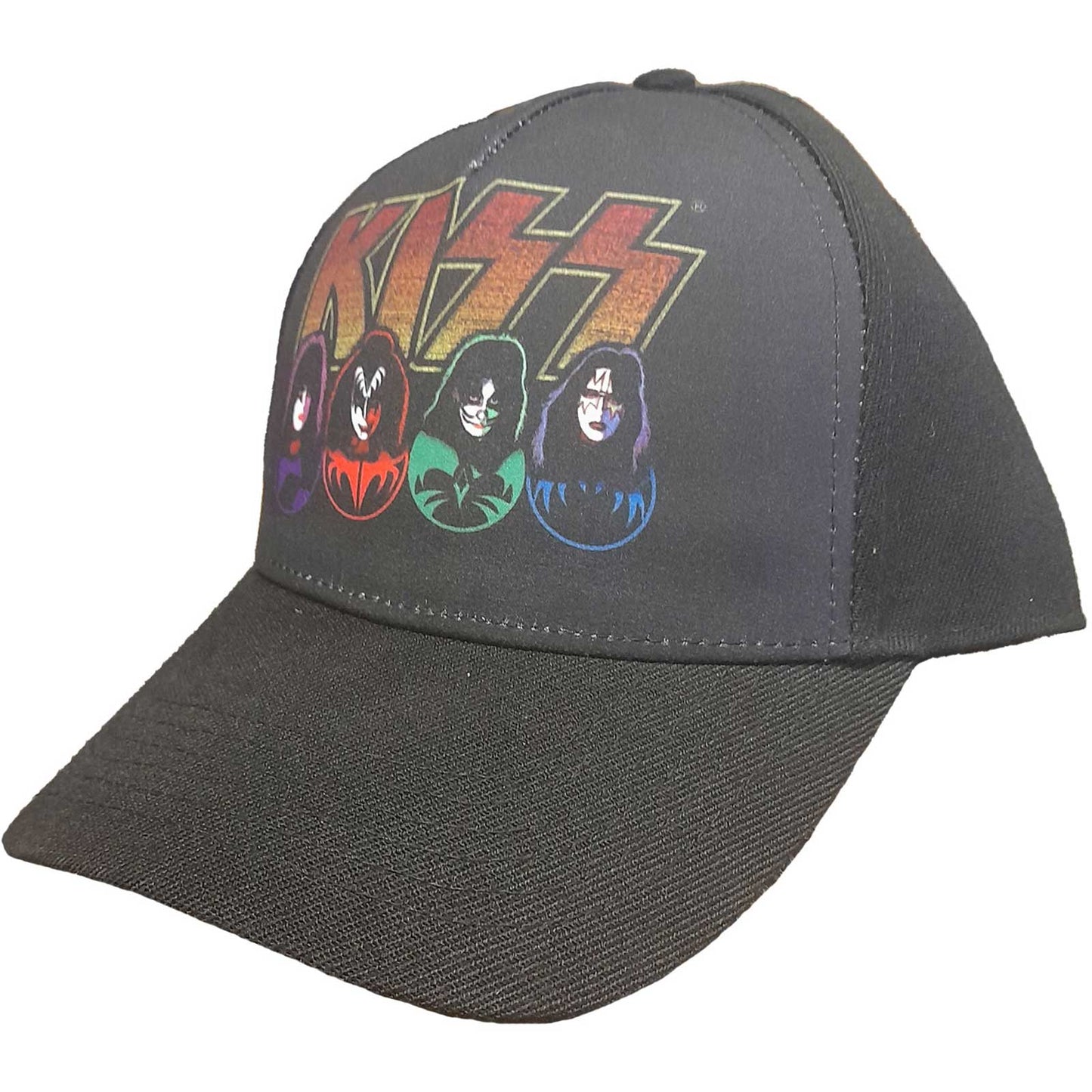 Kiss Faces & Icons Baseball Cap