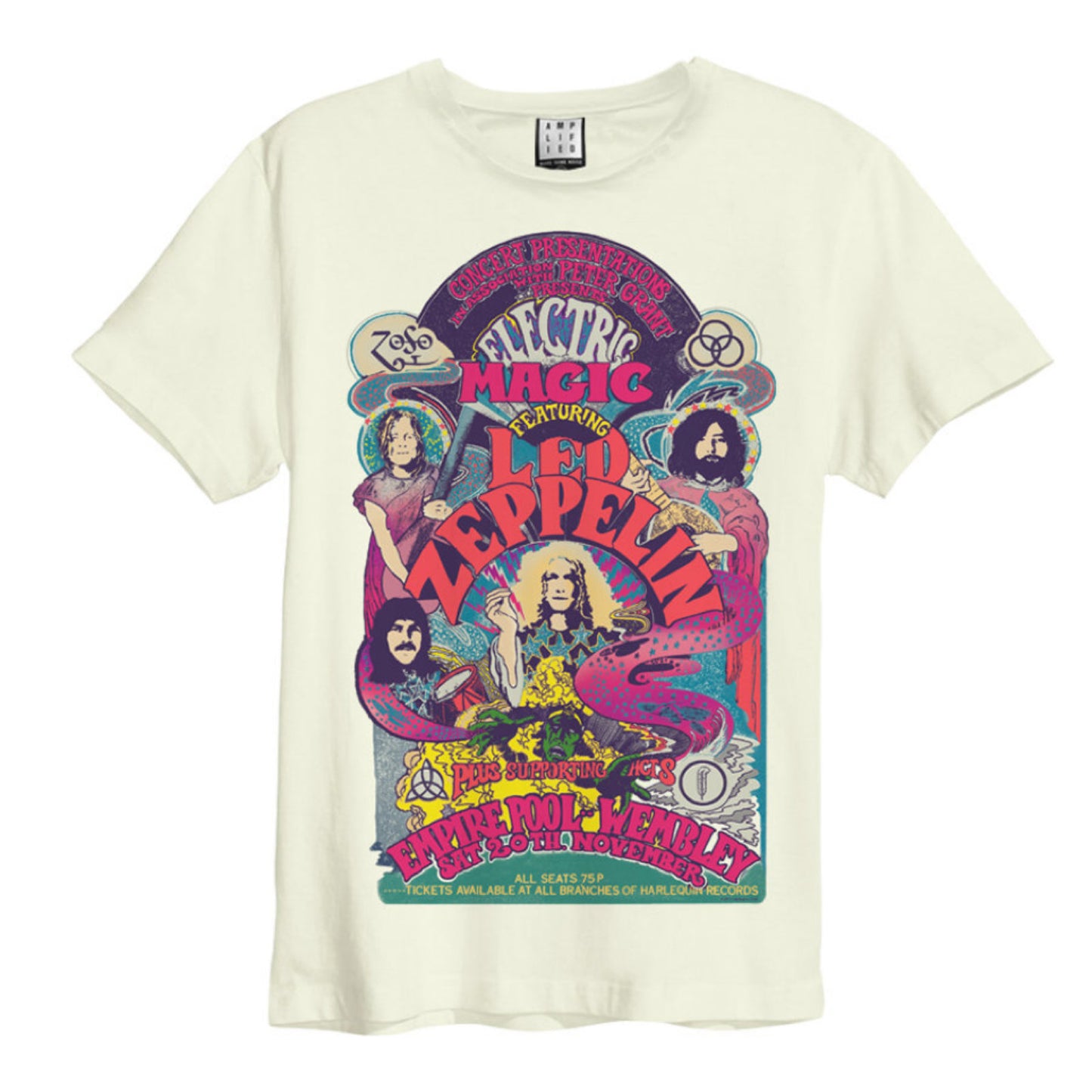 Led Zeppelin Electric Magic Amplified T-Shirt