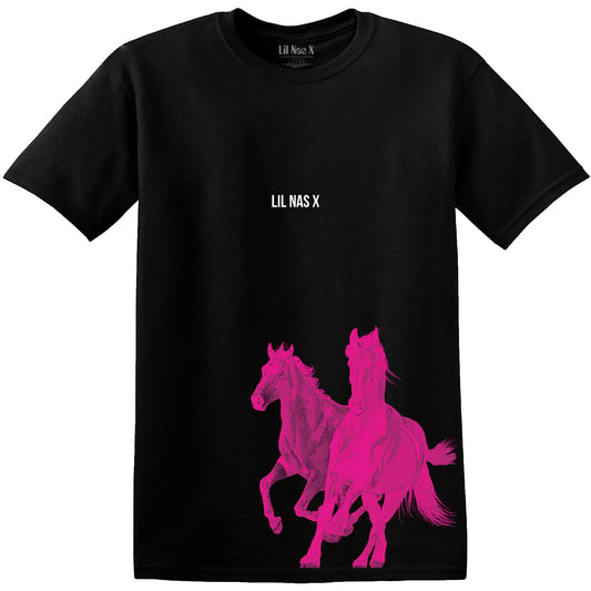 Lil Nas X Pink Horses T-Shirt