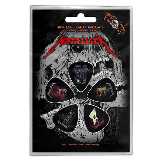 Metallica Guitars Plectrum Pack