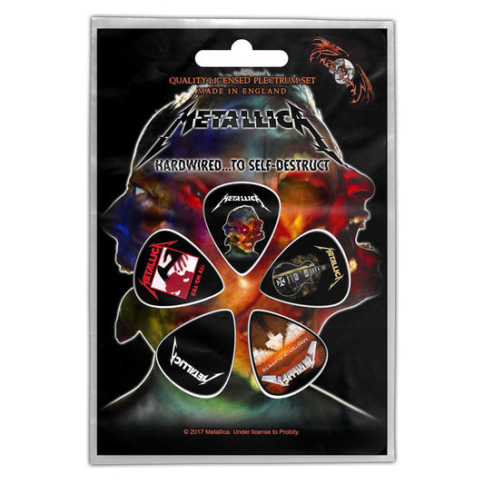 Metallica Hard Wired To Self Destruct Plectrum Pack