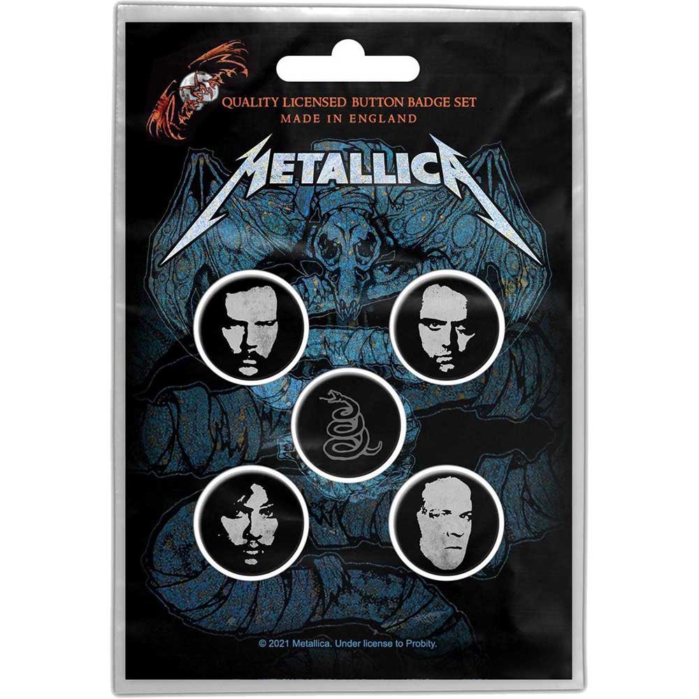 Metallica Wherever I May Roam Button Badge Pack