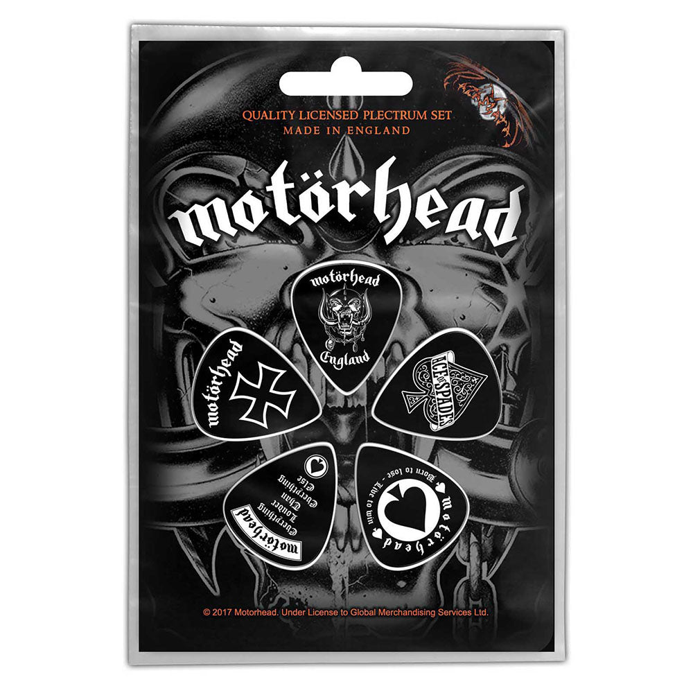 Motorhead England Plectrum Pack