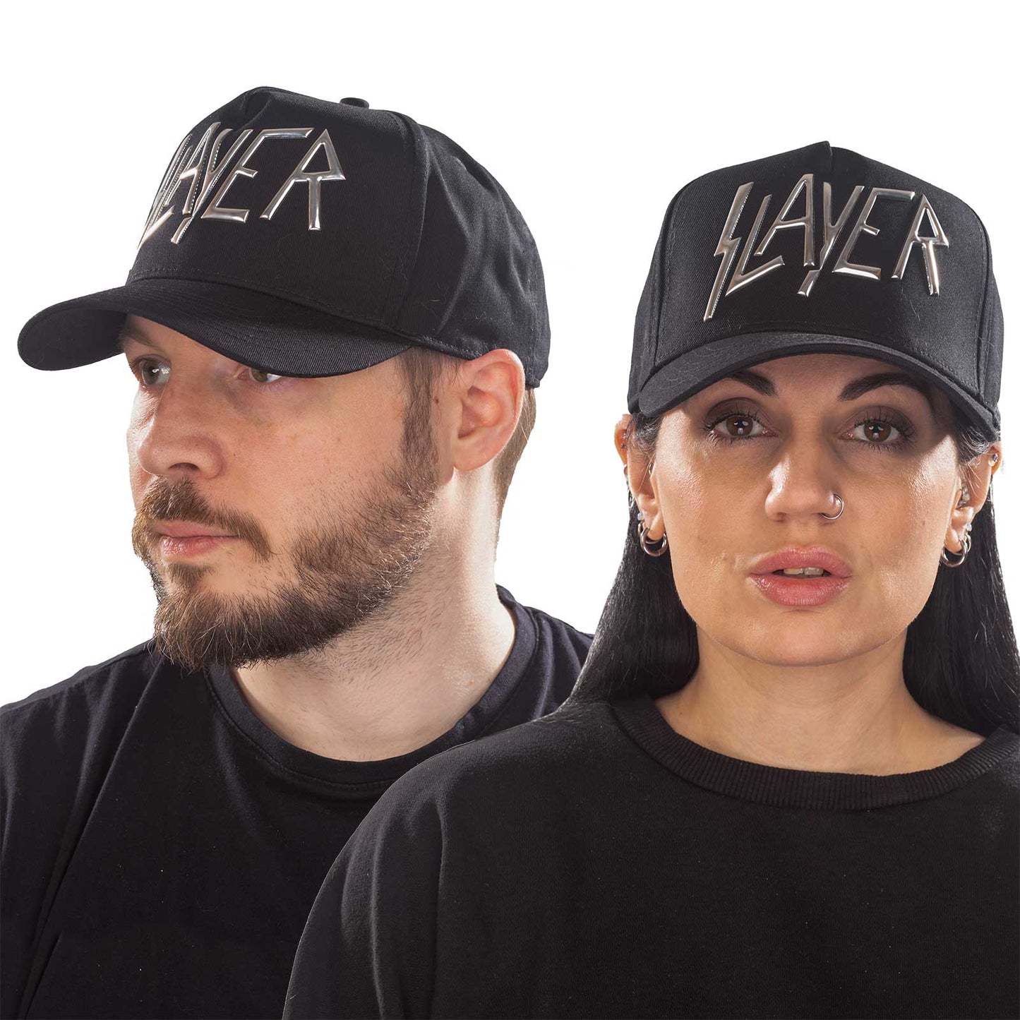 Slayer Logo (Silver Sonic) Baseball Cap